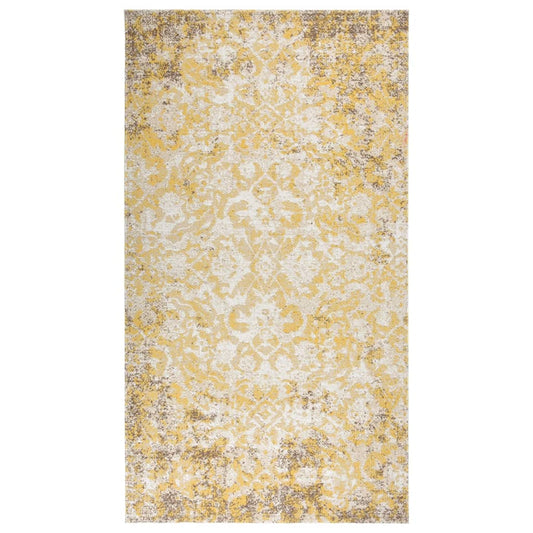 Berkfield Outdoor Rug Flatweave 115x170 cm Yellow