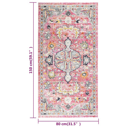 Berkfield Outdoor Rug Flatweave 80x150 cm Red