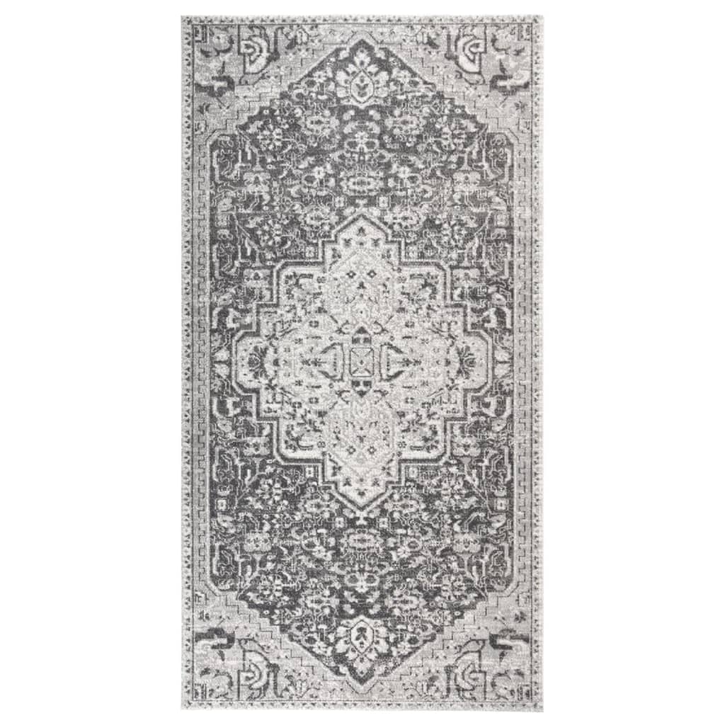 Berkfield Outdoor Rug Flatweave 80x150 cm Light Grey