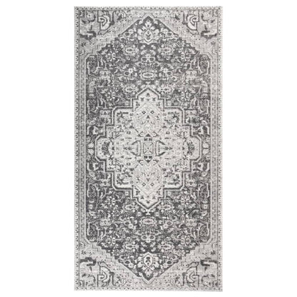 Berkfield Outdoor Rug Flatweave 80x150 cm Light Grey