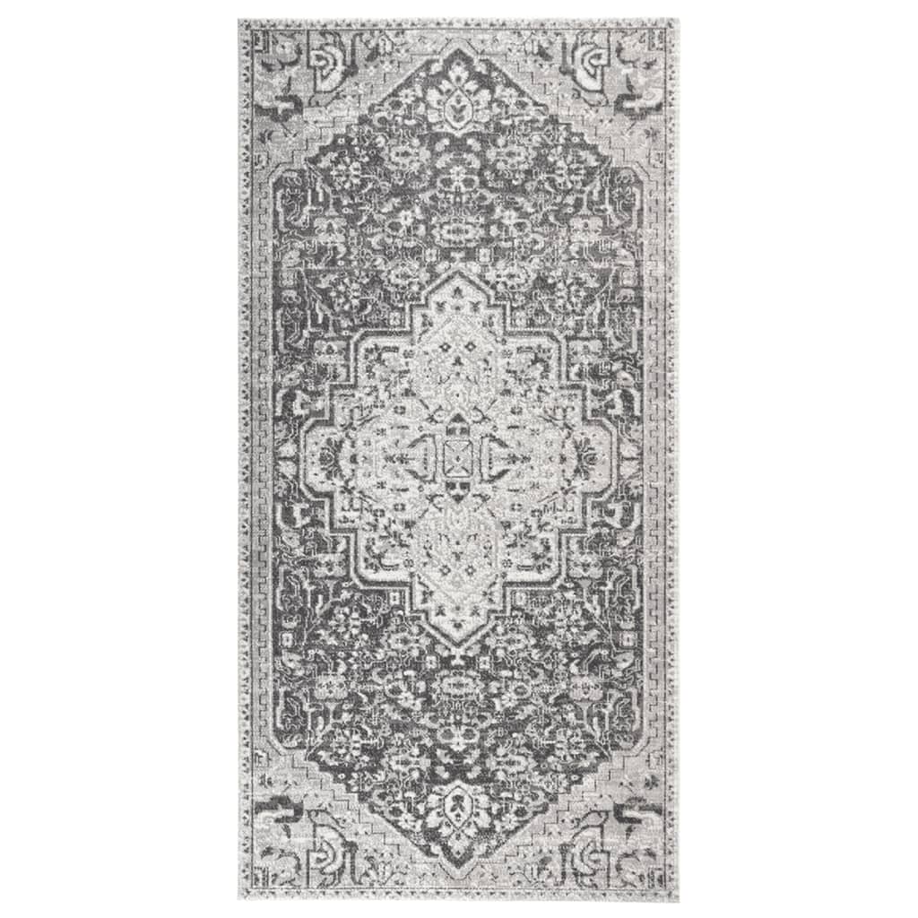 Berkfield Outdoor Rug Flatweave 100x200 cm Light Grey