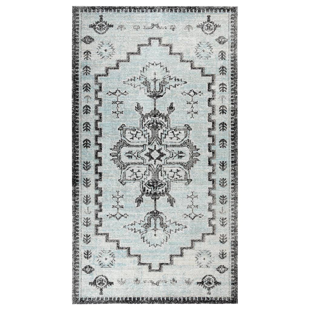 Berkfield Outdoor Rug Flatweave 115x170 cm Green and Grey