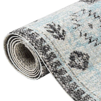 Berkfield Outdoor Rug Flatweave 100x200 cm Green and Grey