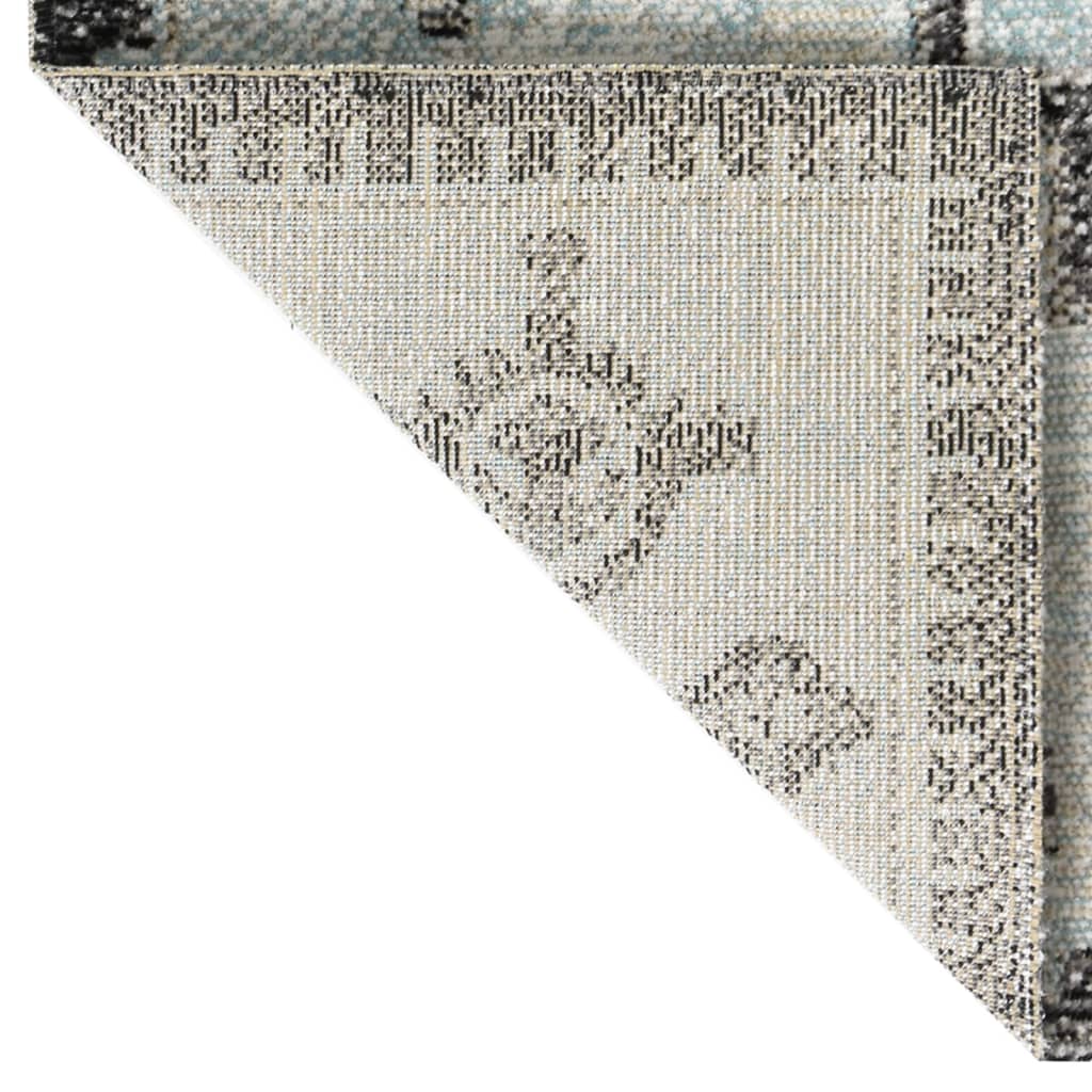 Berkfield Outdoor Rug Flatweave 100x200 cm Green and Grey