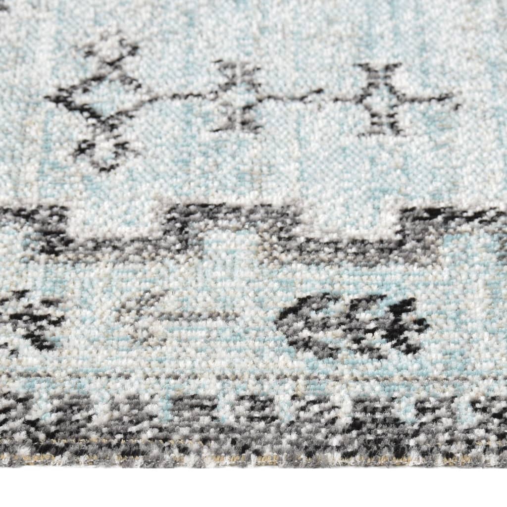 Berkfield Outdoor Rug Flatweave 100x200 cm Green and Grey