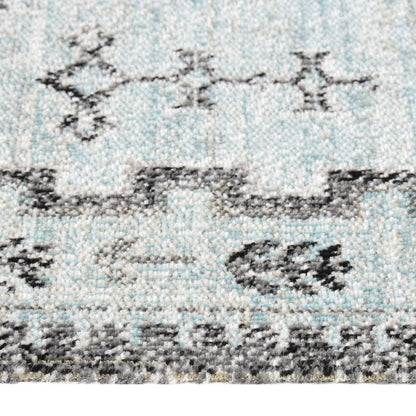 Berkfield Outdoor Rug Flatweave 100x200 cm Green and Grey