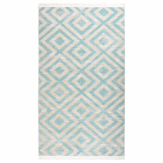 Berkfield Outdoor Rug Flatweave 115x170 cm Green and Beige