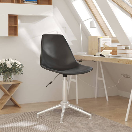 Berkfield Swivel Office Chair Light Grey PP