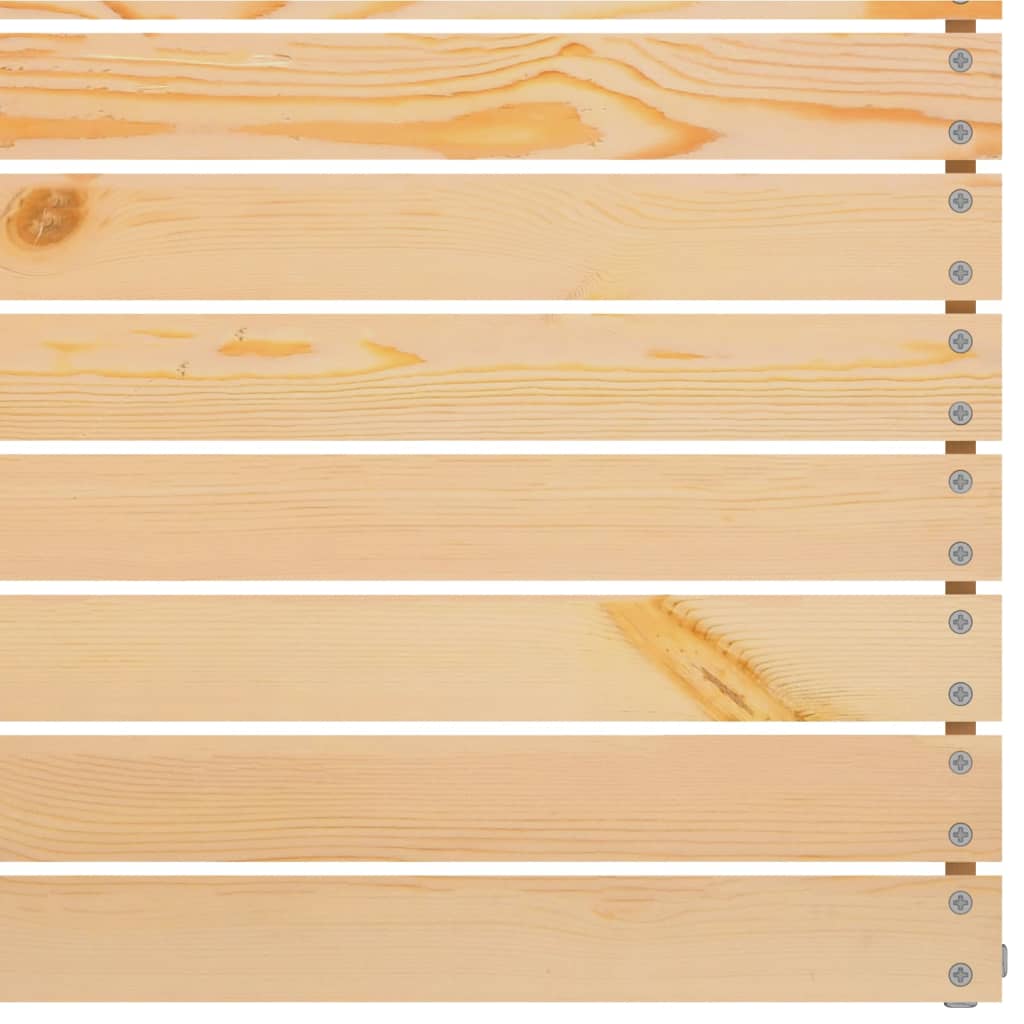 Berkfield 3 Piece Garden Lounge Set Solid Pinewood