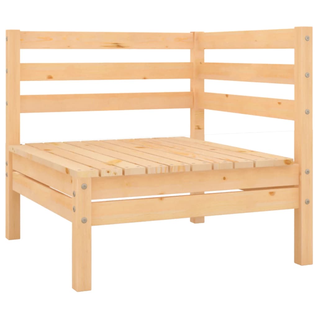 Berkfield 10 Piece Garden Lounge Set Solid Wood Pine