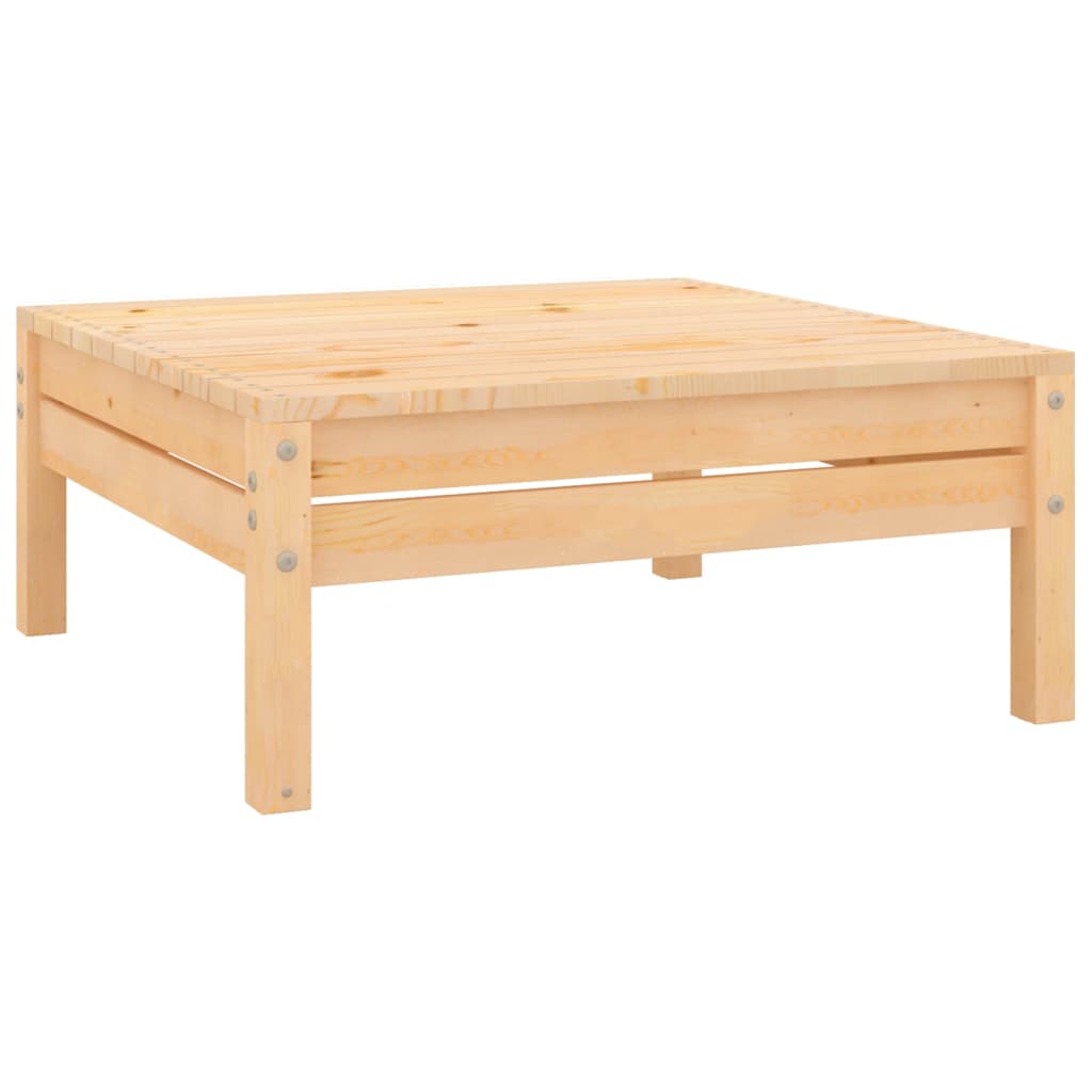 Berkfield 10 Piece Garden Lounge Set Solid Wood Pine