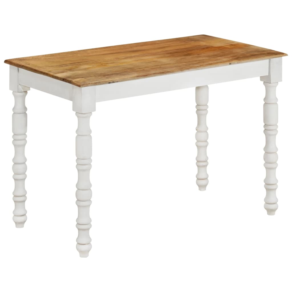 Berkfield Dining Table 110x60x76 cm Solid Wood Mango