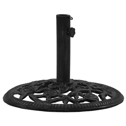 Berkfield Umbrella Base Black 48x48x33 cm Cast Iron