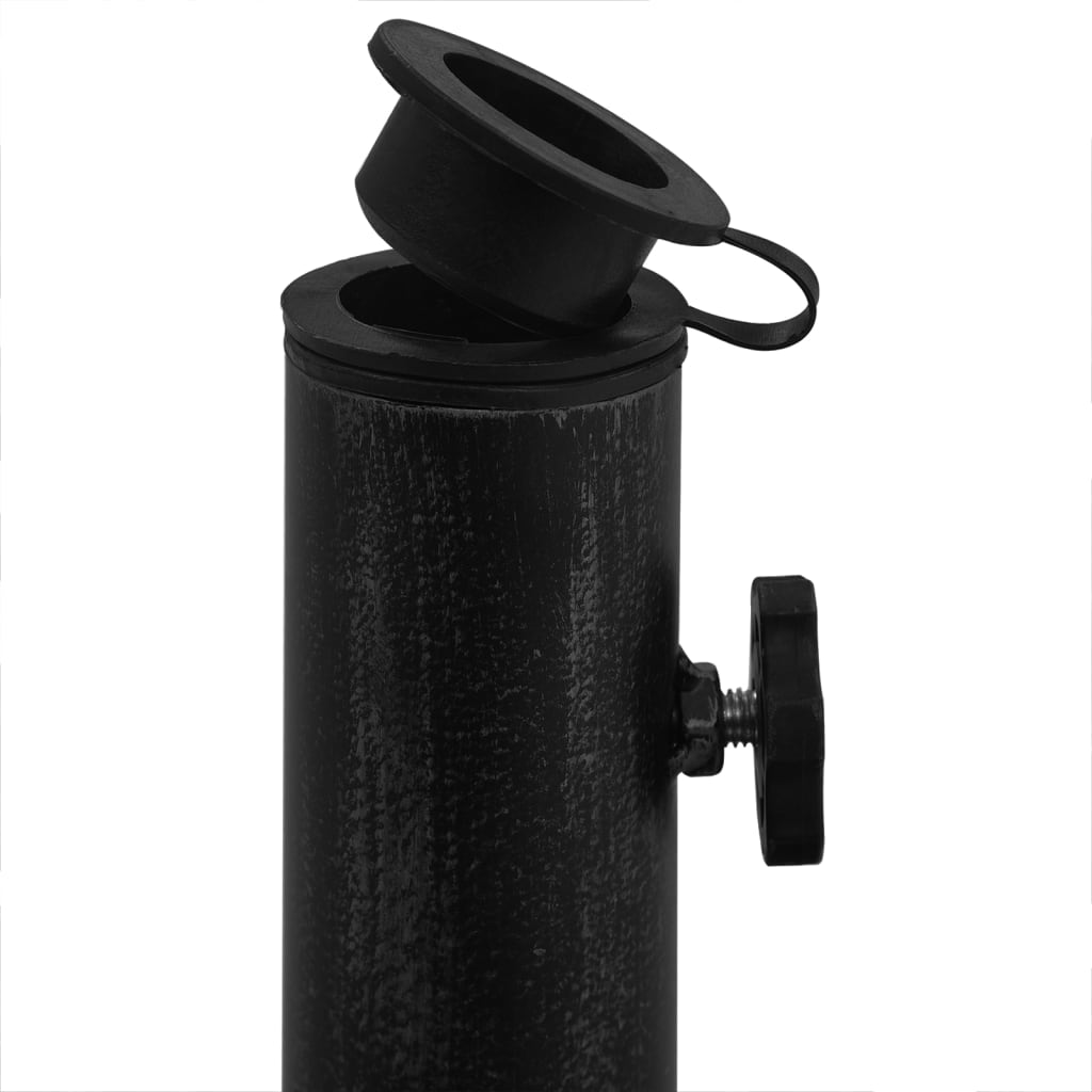 Berkfield Umbrella Base Black 48x48x33 cm Cast Iron