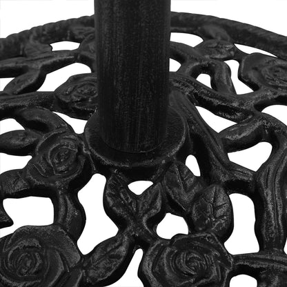 Berkfield Umbrella Base Black 48x48x33 cm Cast Iron