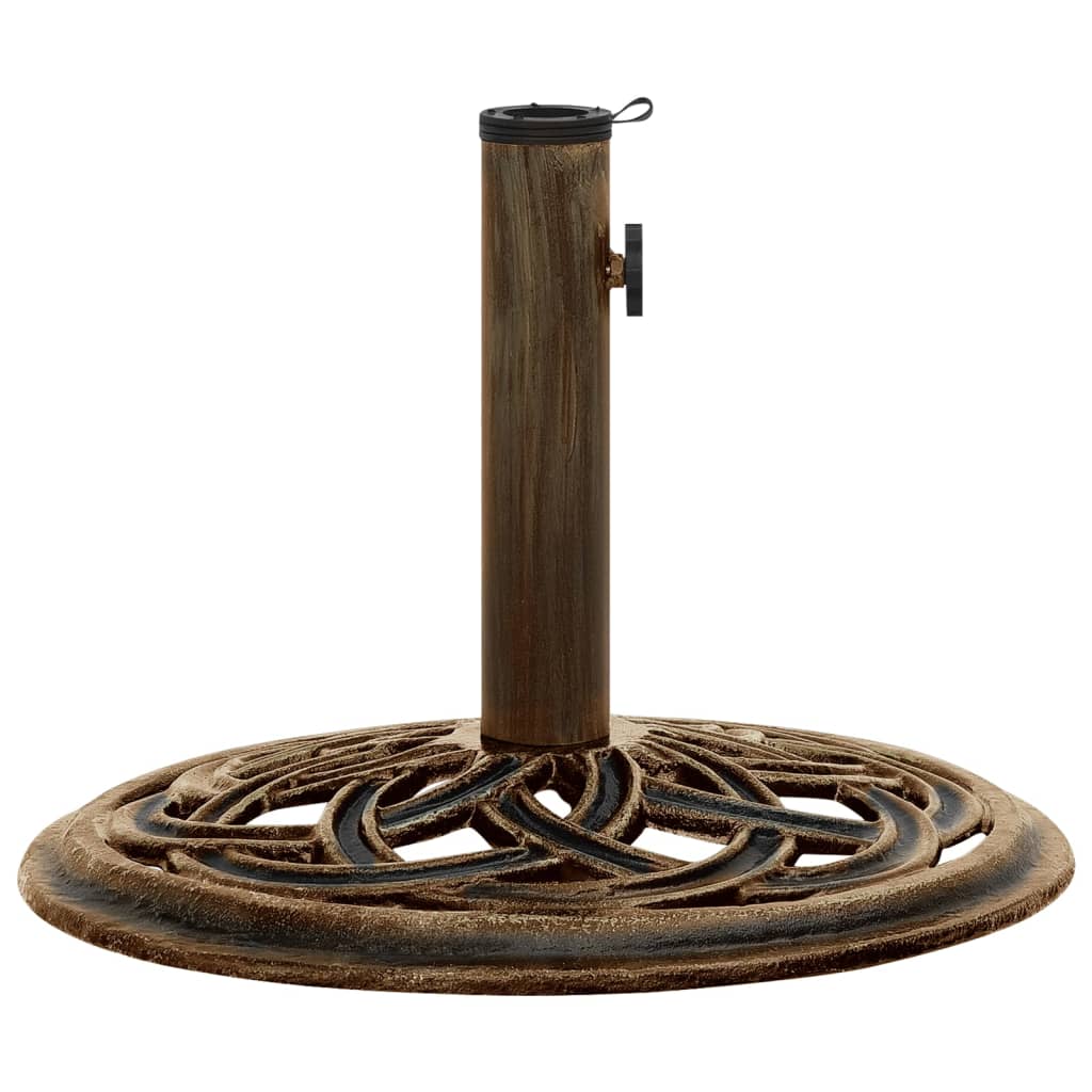 Berkfield Umbrella Base Bronze 44x44x31 cm Cast Iron