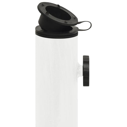 Berkfield Umbrella Base White 44x44x31 cm Cast Iron