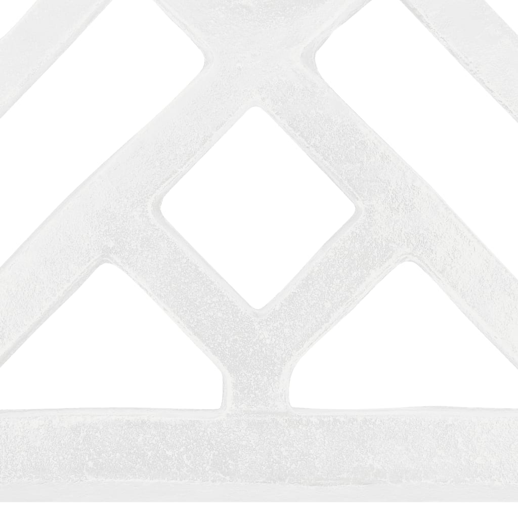Berkfield Umbrella Base White 44x44x31 cm Cast Iron