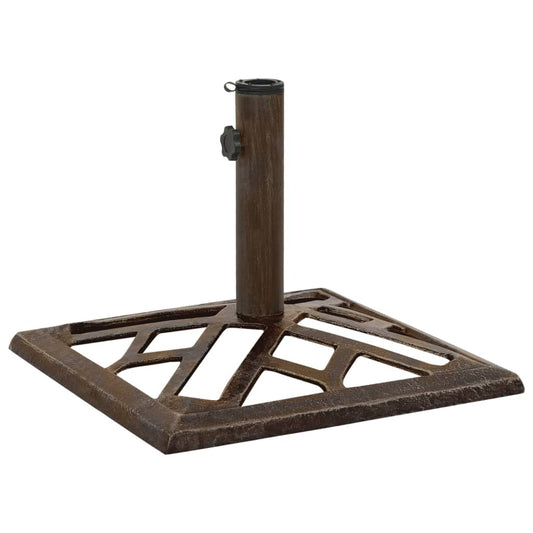 Berkfield Umbrella Base Bronze 44x44x31 cm Cast Iron