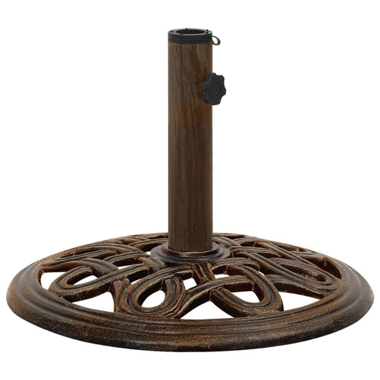 Berkfield Umbrella Base Bronze 40x40x32 cm Cast Iron