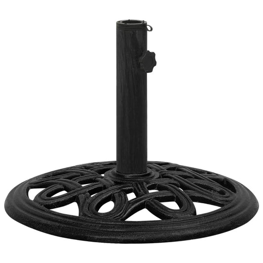 Berkfield Umbrella Base Black 44x44x32 cm Cast Iron