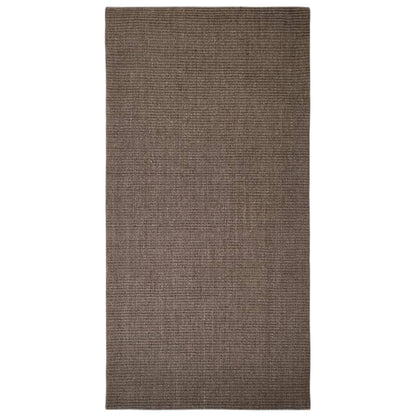 Berkfield Rug Natural Sisal 100x200 cm Brown