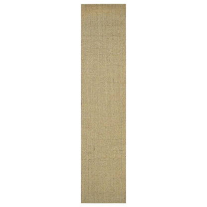 Berkfield Rug Natural Sisal 66x300 cm Taupe