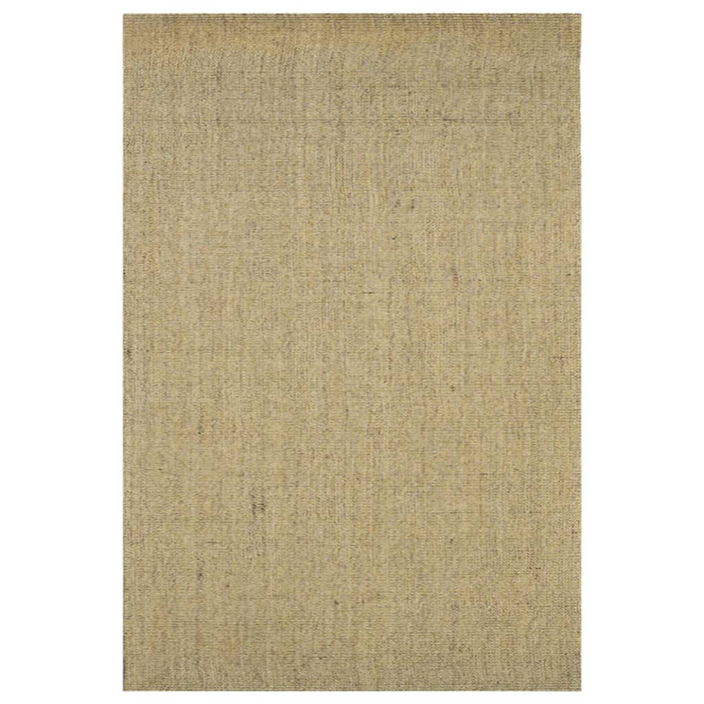 Berkfield Rug Natural Sisal 100x150 cm Taupe