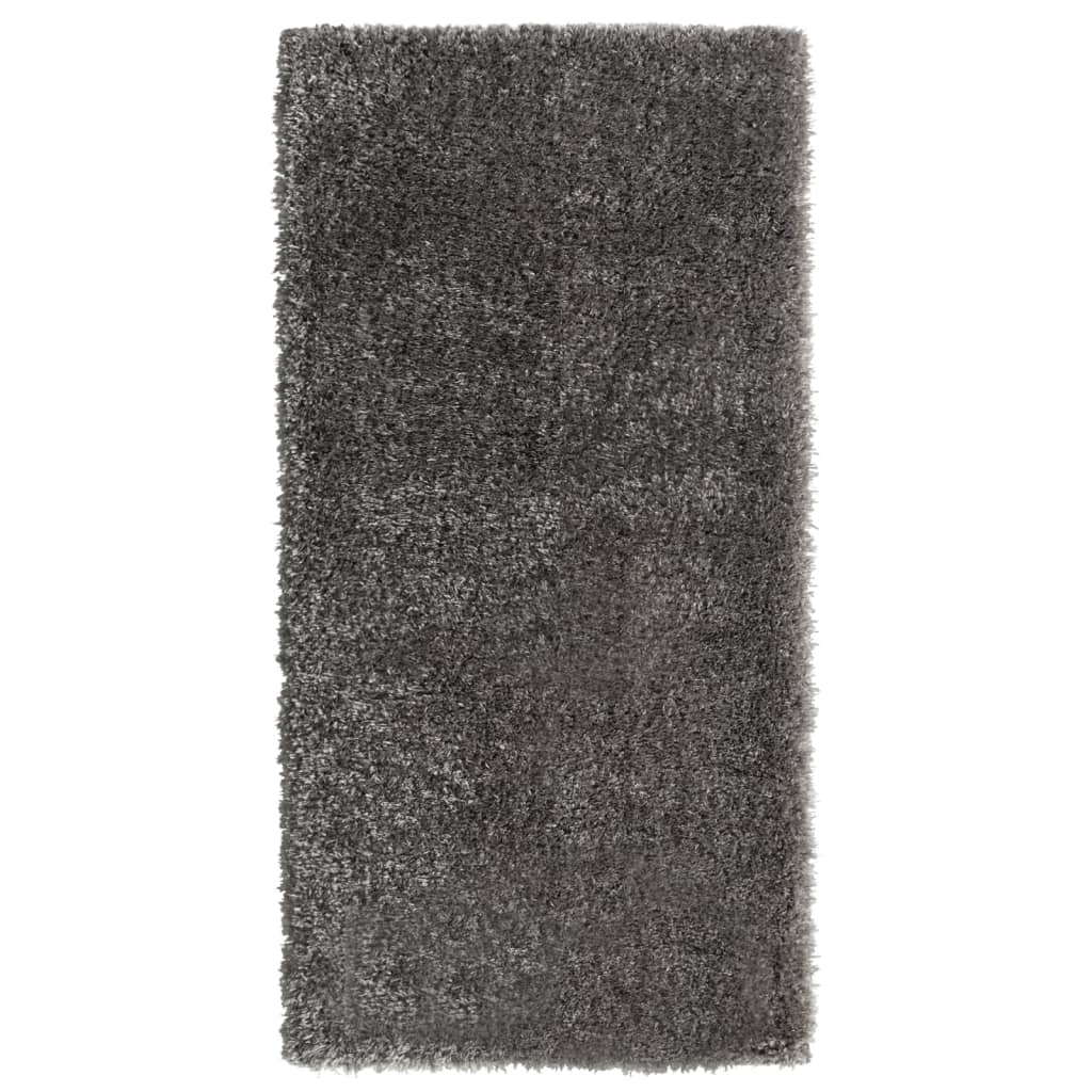 Berkfield High Pile Shaggy Rug Anthracite 100x200 cm 50 mm