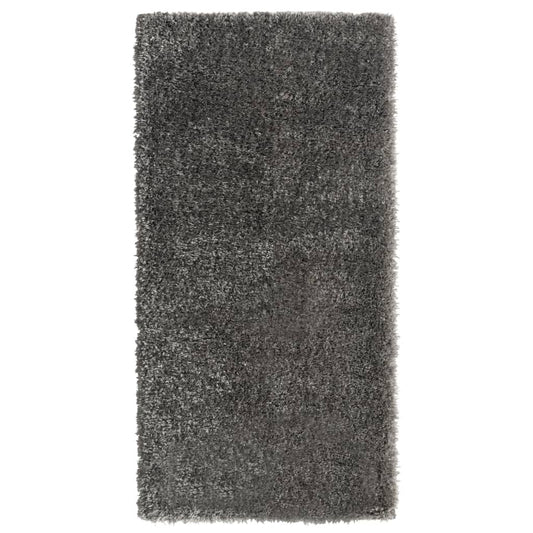 Berkfield High Pile Shaggy Rug Anthracite 100x200 cm 50 mm