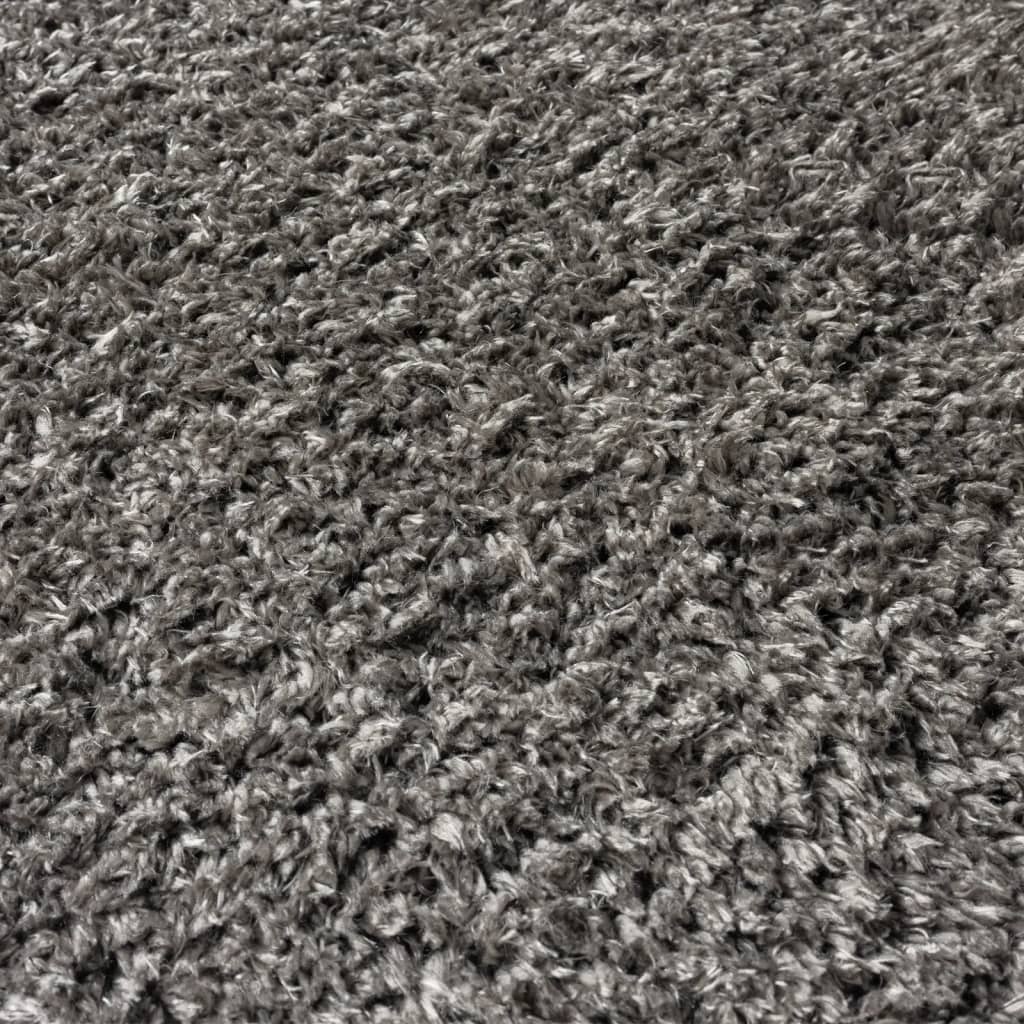 Berkfield High Pile Shaggy Rug Anthracite 100x200 cm 50 mm