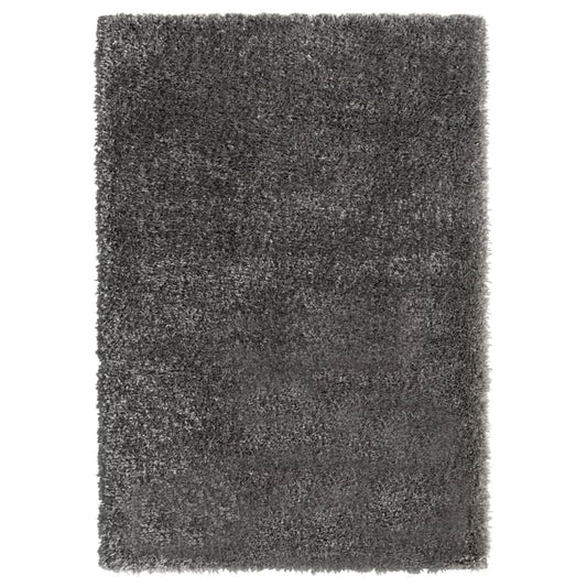 Berkfield High Pile Shaggy Rug Anthracite 160x230 cm 50 mm