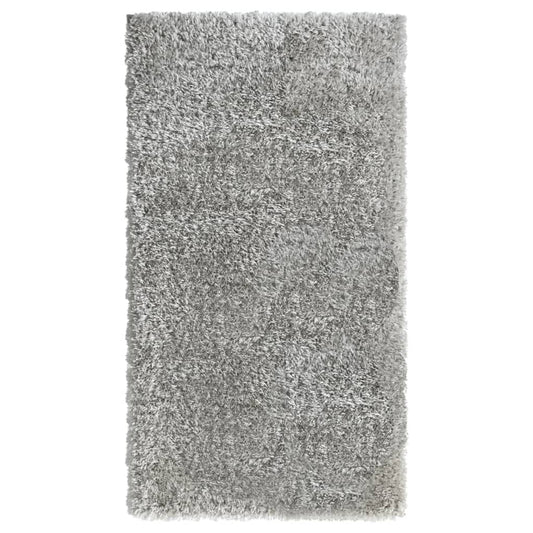 Berkfield High Pile Shaggy Rug Grey 80x150 cm 50 mm
