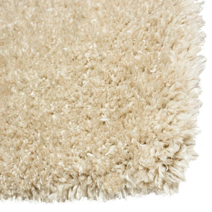 Berkfield High Pile Shaggy Rug Beige 100x200 cm 50 mm