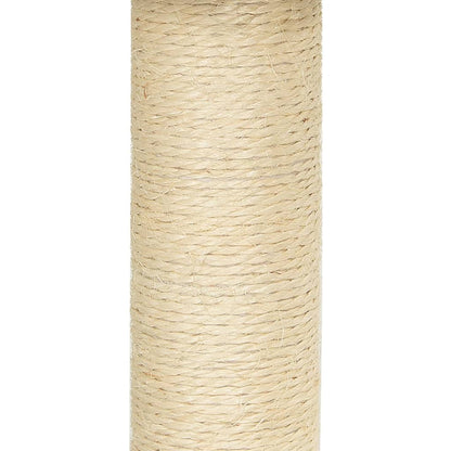 Berkfield Cat Tree with Sisal Scratching Posts Light Grey 71 cm