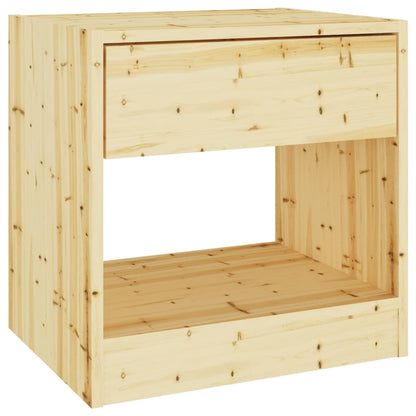 Berkfield Bedside Cabinets 2 pcs 40x31x40 cm Solid Firwood