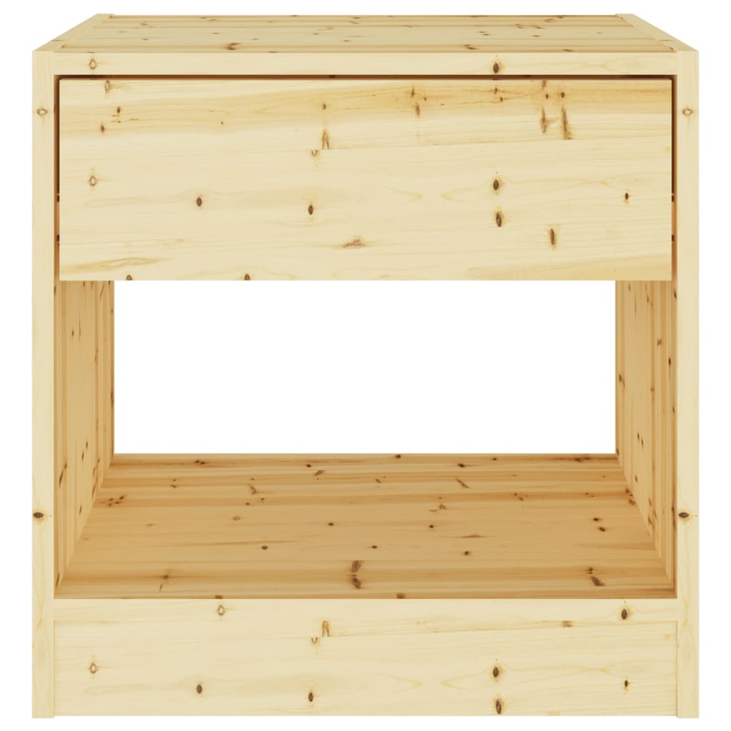 Berkfield Bedside Cabinets 2 pcs 40x31x40 cm Solid Firwood