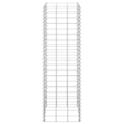 Berkfield Gabion Raised Beds 3 pcs 30x30x100 cm Iron