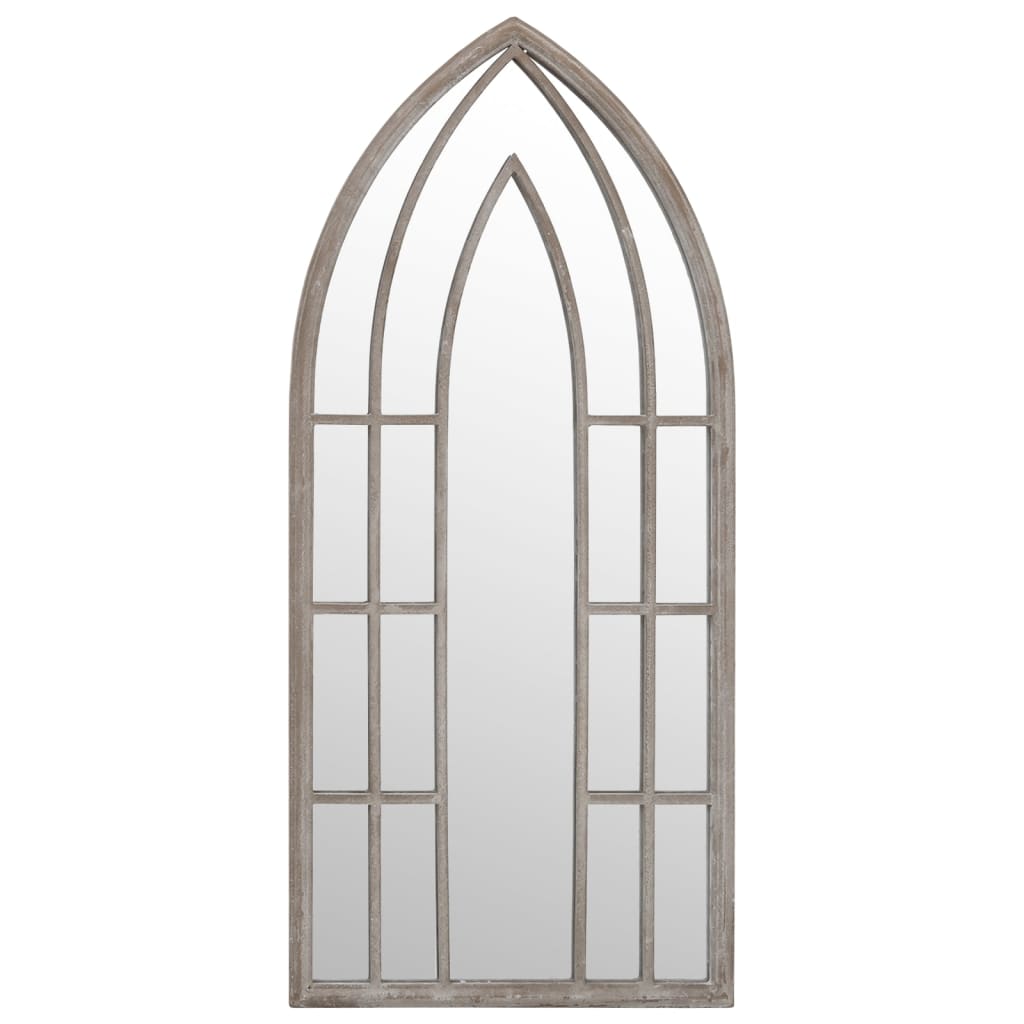 Berkfield Garden Mirror Sand 70x30 cm Iron for Outdoor Use