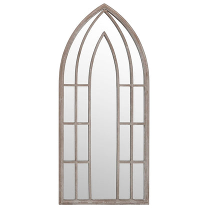 Berkfield Garden Mirror Sand 70x30 cm Iron for Outdoor Use