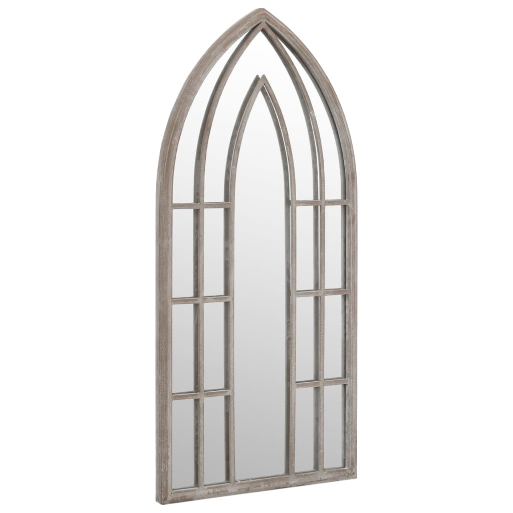 Berkfield Garden Mirror Sand 70x30 cm Iron for Outdoor Use