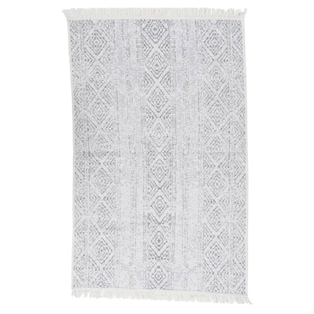 Berkfield Rug Light Grey 80x150 cm Cotton