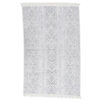 Berkfield Rug Light Grey 80x150 cm Cotton