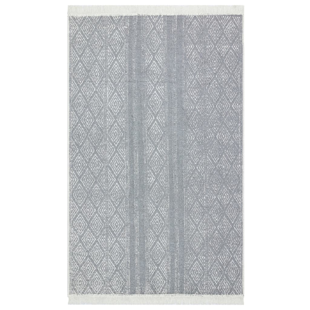 Berkfield Rug Light Grey 80x150 cm Cotton