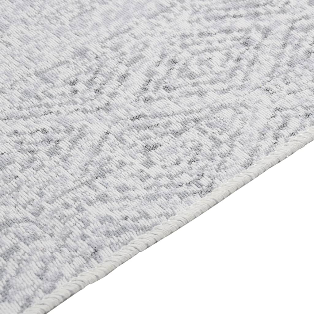 Berkfield Rug Light Grey 80x150 cm Cotton