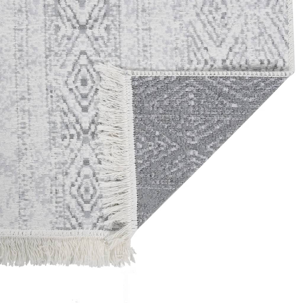 Berkfield Rug Light Grey 80x150 cm Cotton