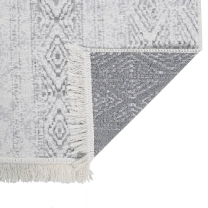 Berkfield Rug Light Grey 80x150 cm Cotton