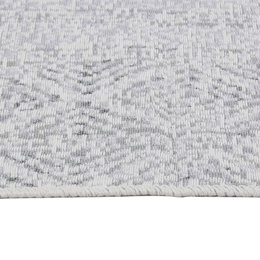 Berkfield Rug Light Grey 80x150 cm Cotton