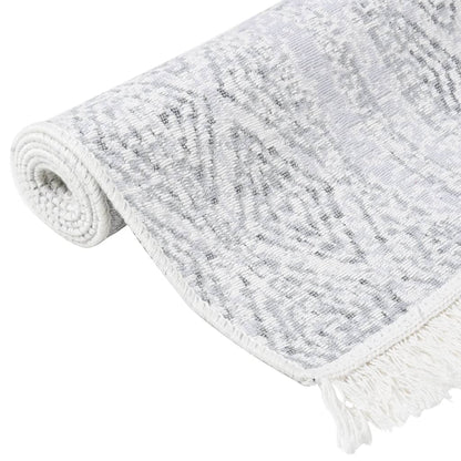 Berkfield Rug Light Grey 80x150 cm Cotton