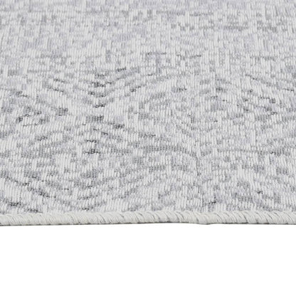 Berkfield Rug Light Grey 100x200 cm Cotton